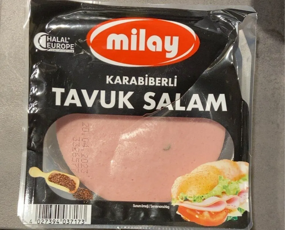 Karabiberli tavuk salam
