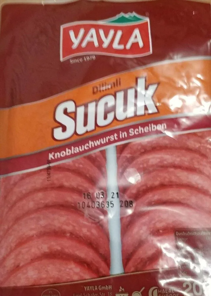 Yayla Sucuk