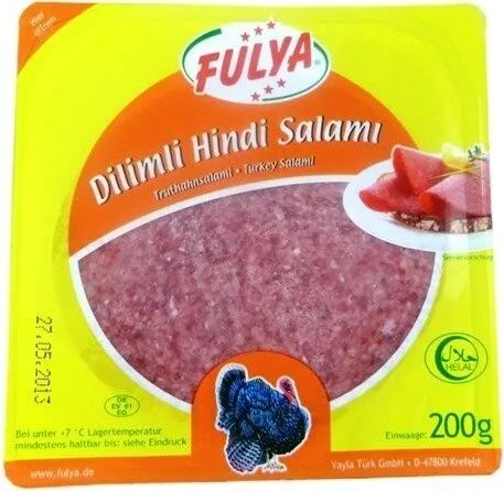 Fulya Sliiced Turkey Salami