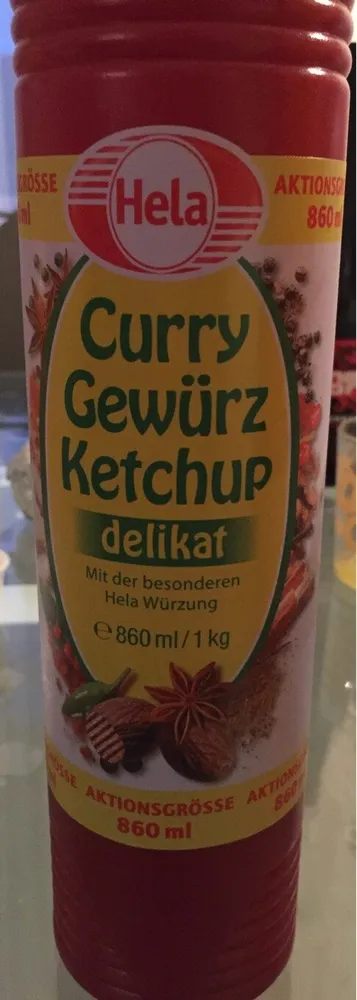 Curry Gewürz Ketchup