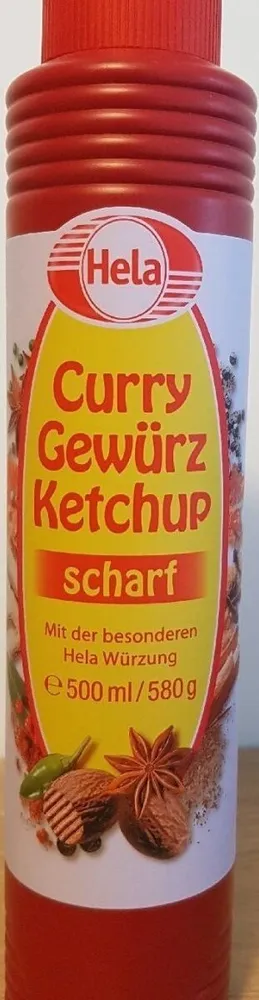 Curry Gewürz Ketchup scharf