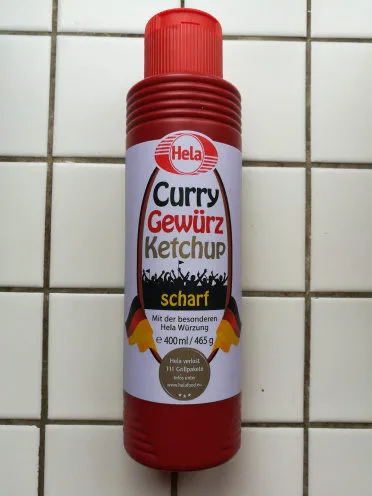 Curry Gewürz Ketchup scharf