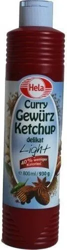 Hela Curry Gewürz Ketchup Light
