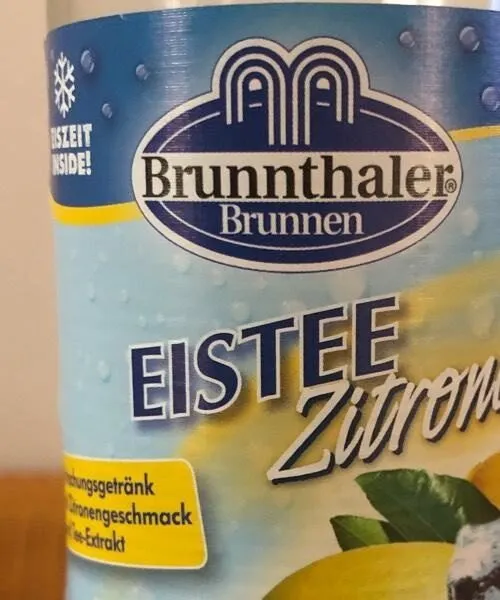 Eistee Zitrone