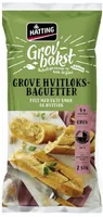 Hvitløksbaguetter Grove 350g Hatting