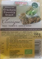Épeautre Crackers Country Snck