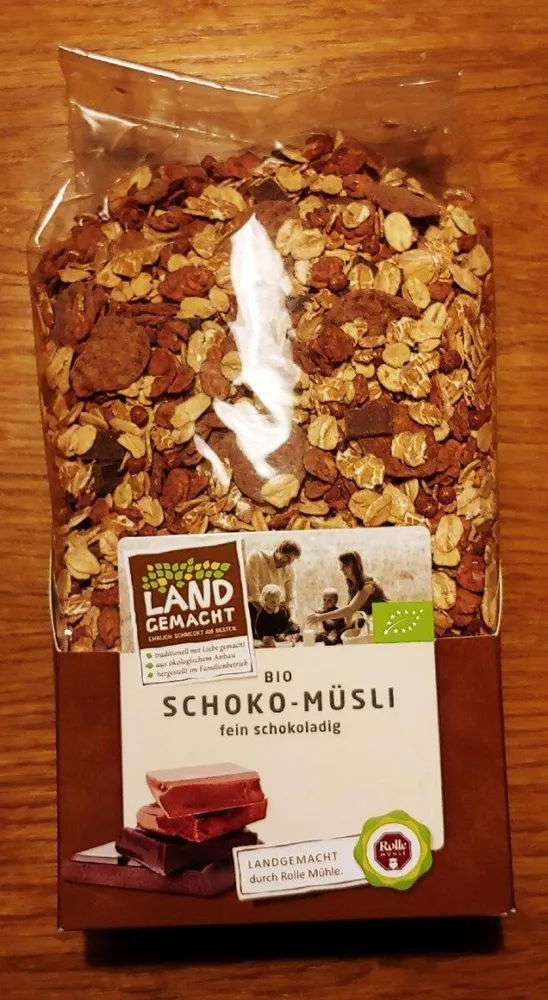 BIO SCHOKO-MÜSLI fein schokoladig