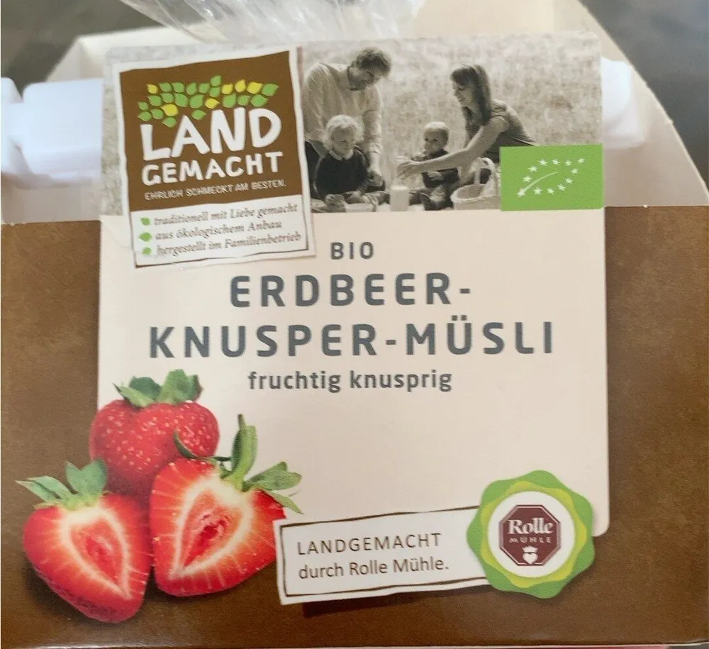 Erdbeer Knusper Müsli