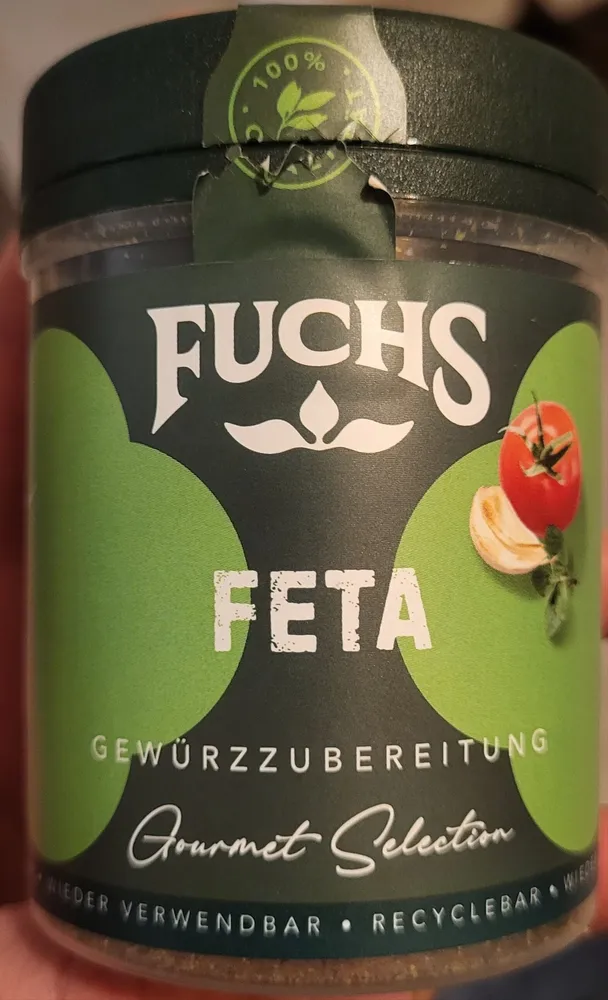 Fuchs Feta Gewürzzubereitung