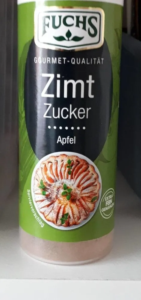 Zimt Zucker Apfel