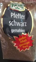 Pfeffer schwarz, gemahlen