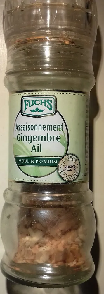 Assaisonnement Gingembre Ail