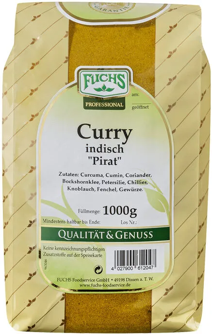 Curry indisch "Pirat"