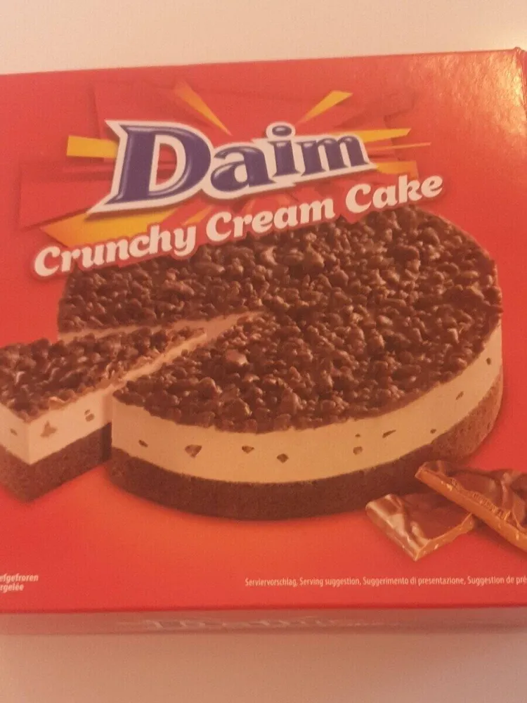 Crunchy Cream Cake