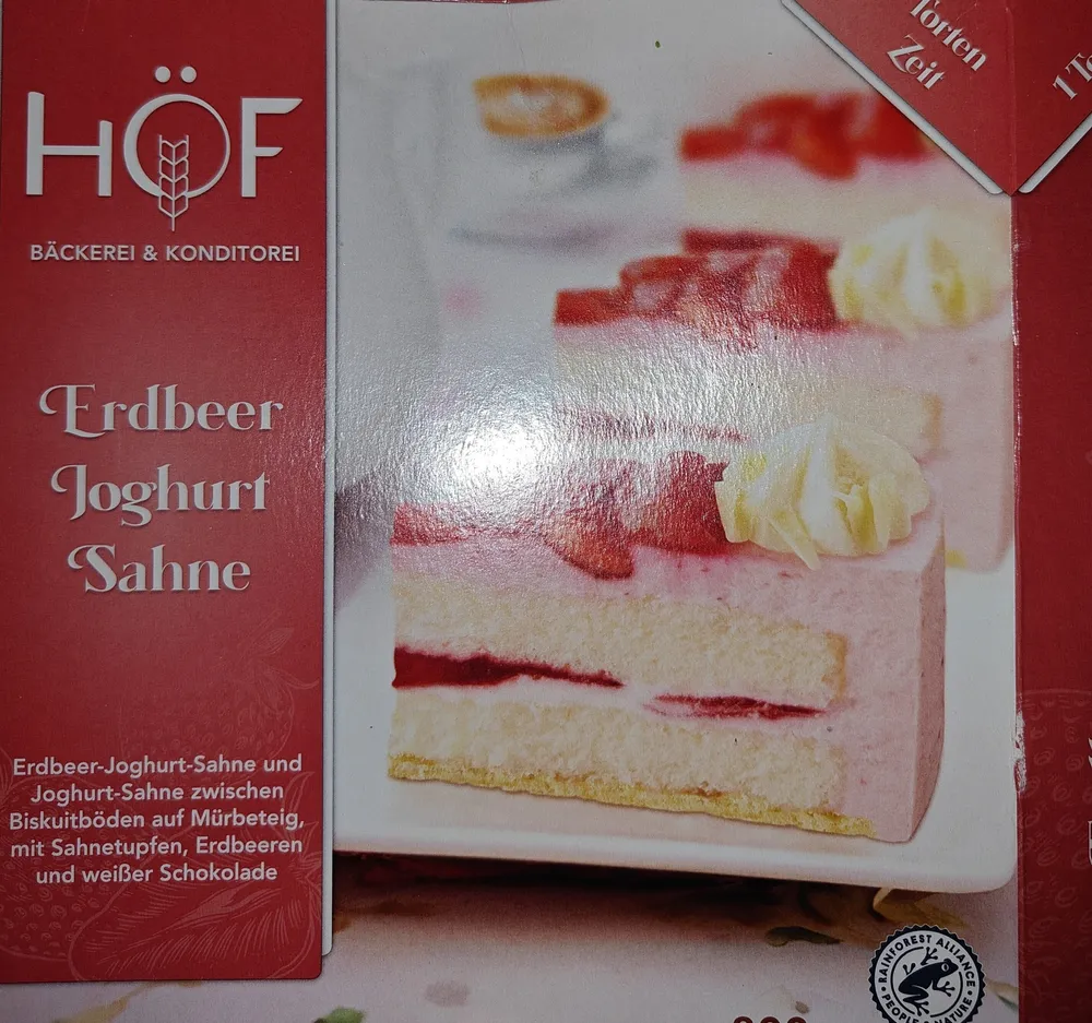 Erdbeer Joghurt Sahne
