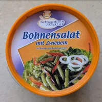 Bohnensalat mit Zwiebeln