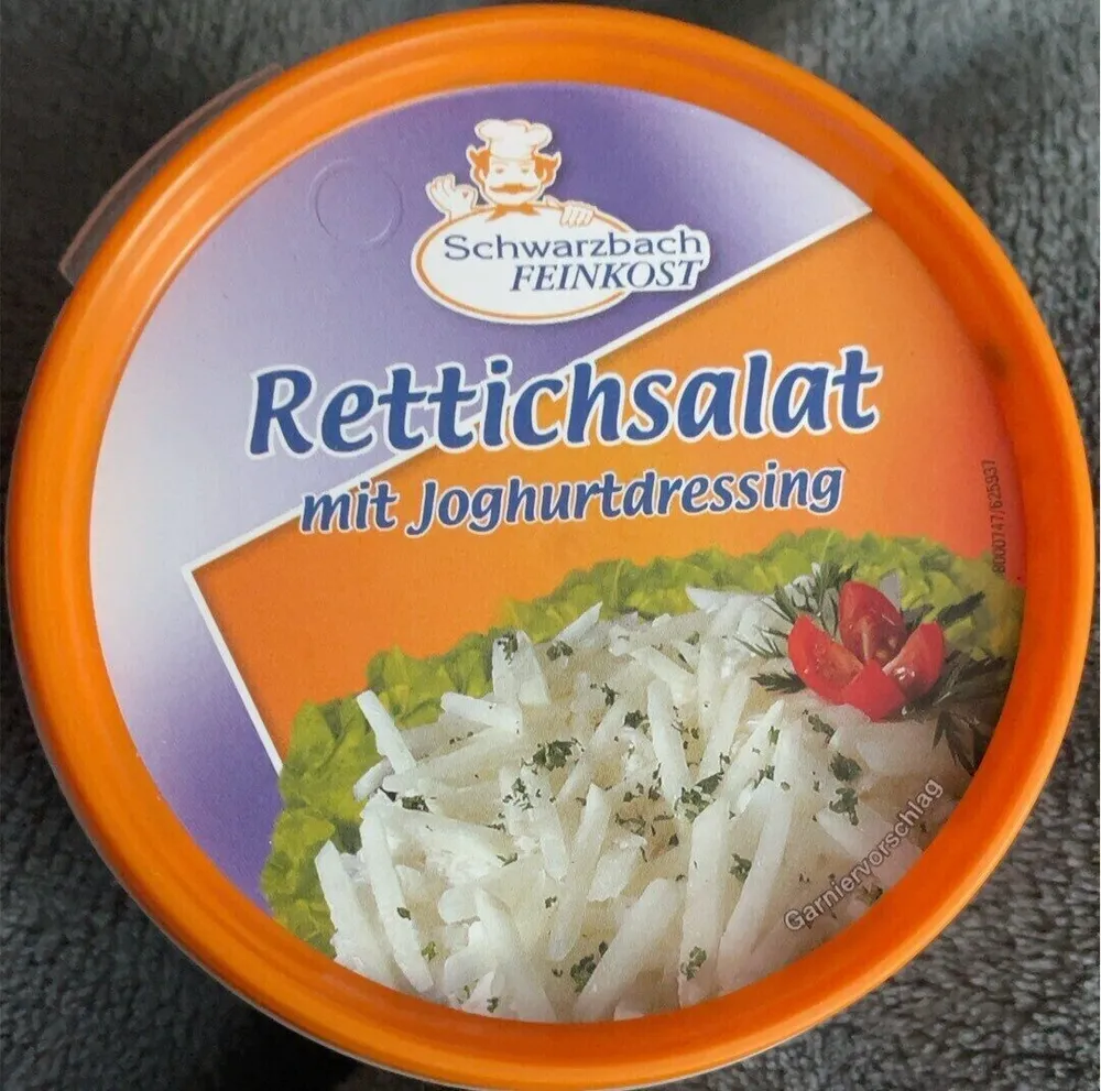 Rettichsalat mit Joghurtdressing