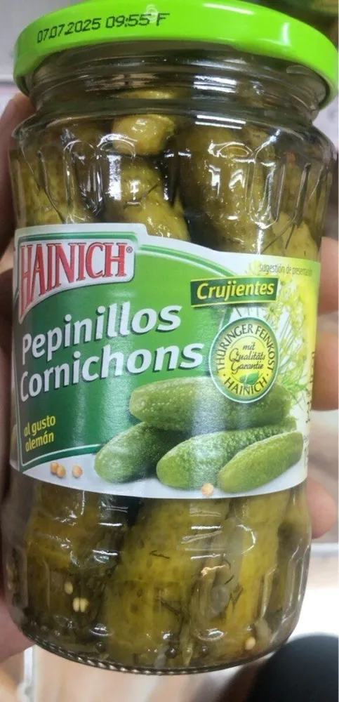 Pepinillos cornichons
