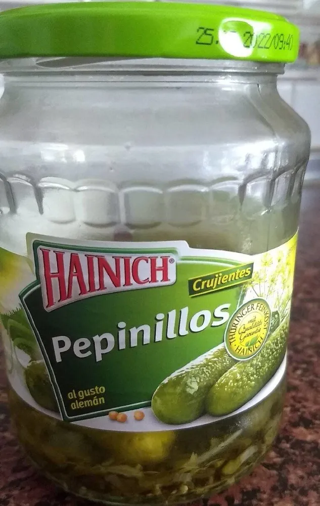 Pepinillos agridulces Hainich