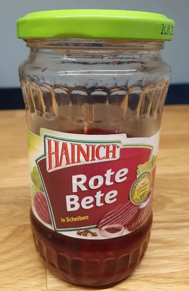 Rote Beete in Scheiben
