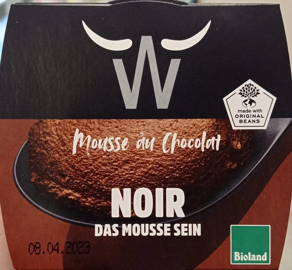 Mousse Au Chocolat Noir