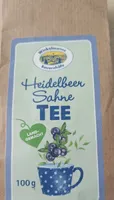 Heidelbeer Sahne Tee
