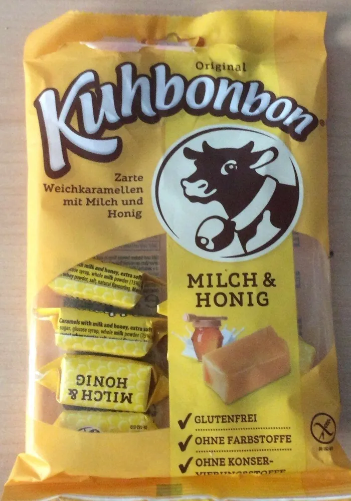 Zarte Weichkaramellen mit Milch und Honig