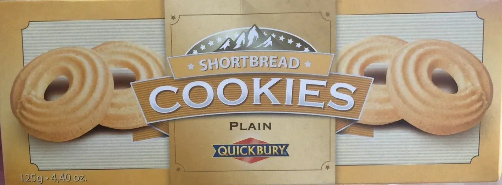 Shortbread cookies plain