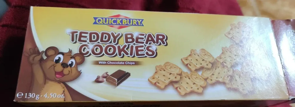 Teddy bear cookies