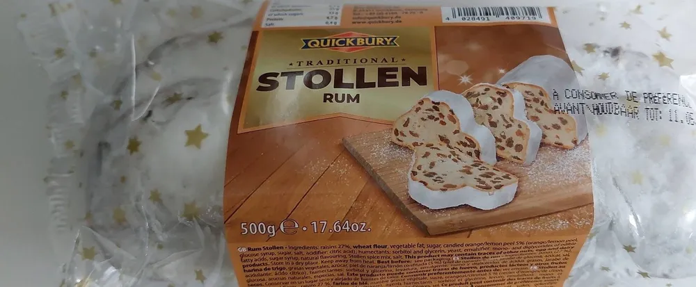 Stollen rum