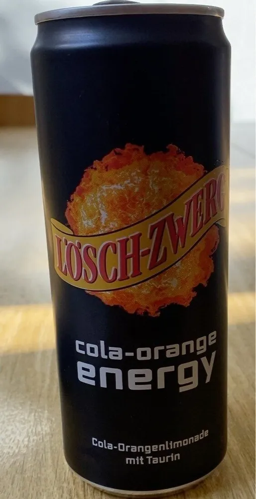Cola orange energy