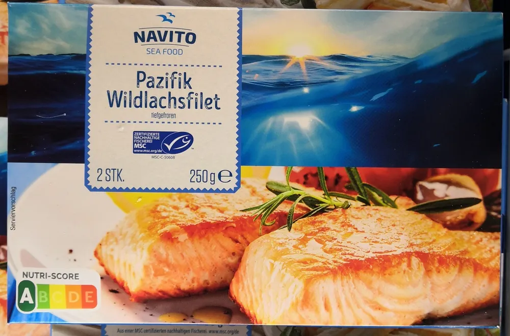 Pazifik Wildlachsfilet
