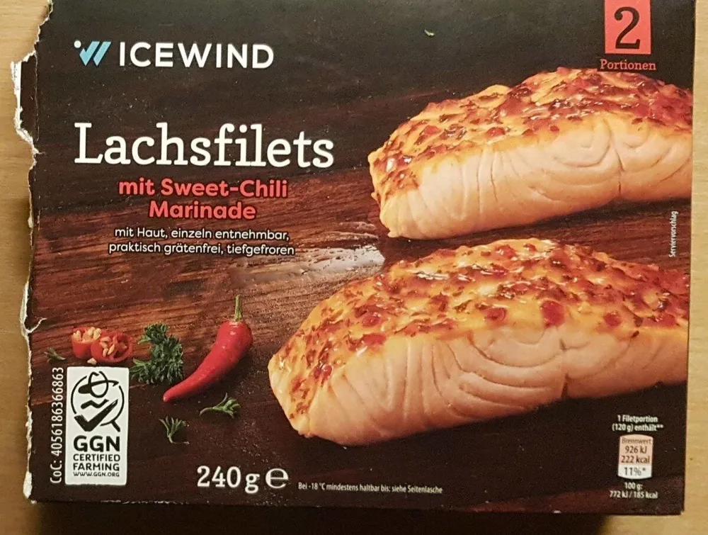 Lachsfilets Sweet-Chili Marinade