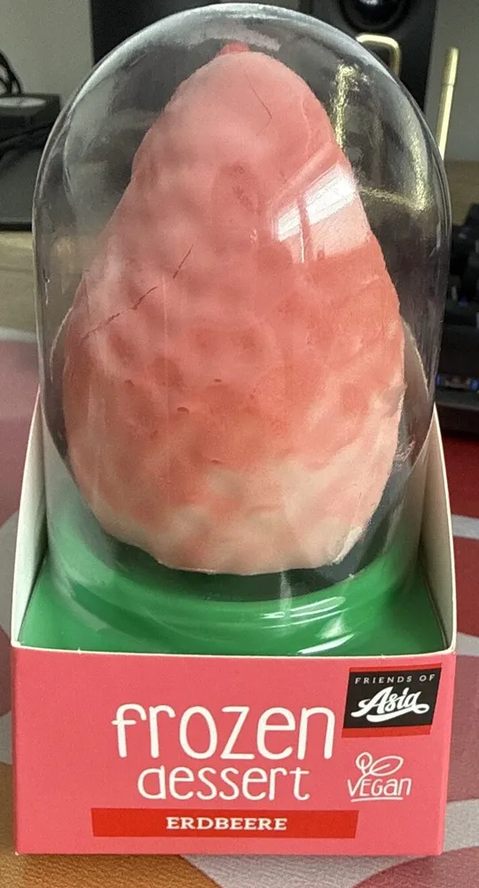 Frozen Dessert Erdbeere