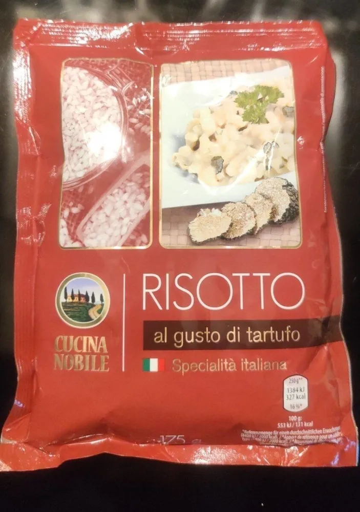 Risotto al gusto di tartufo