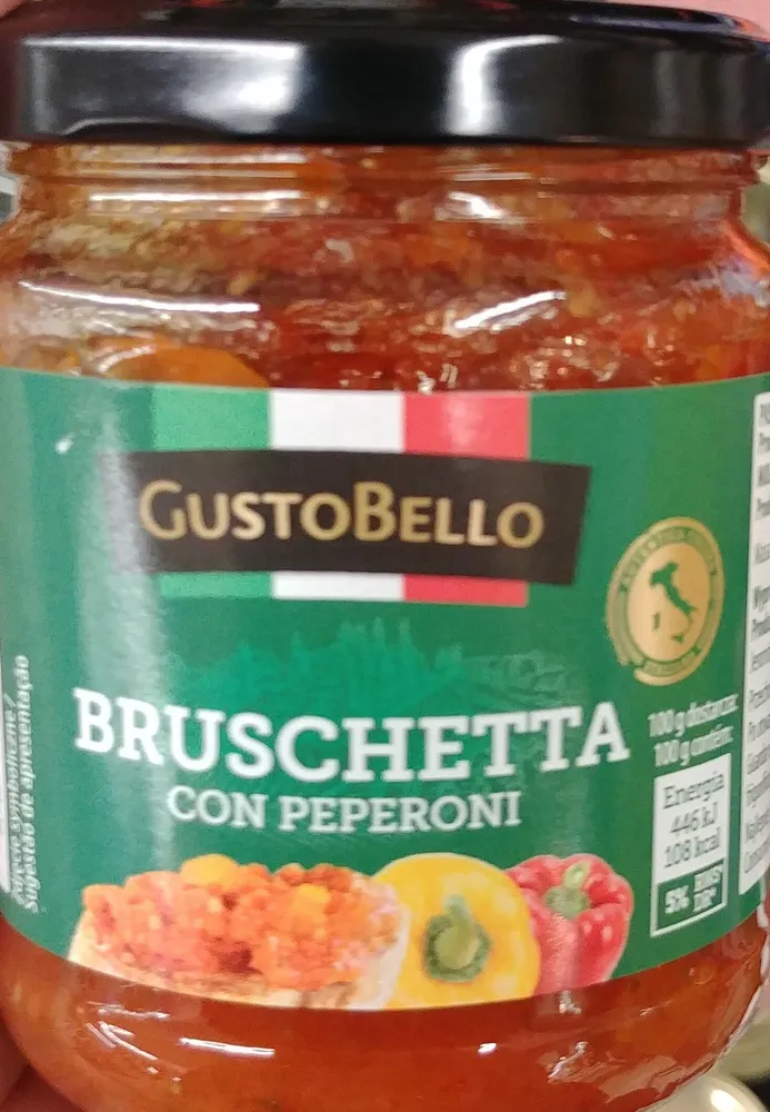 Bruschetta con peperoni