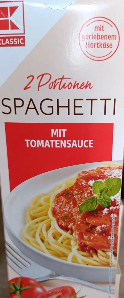 Nudeln Spaghetti mit Tomatensauce