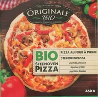 Pizza au four à pierre legumes grillés