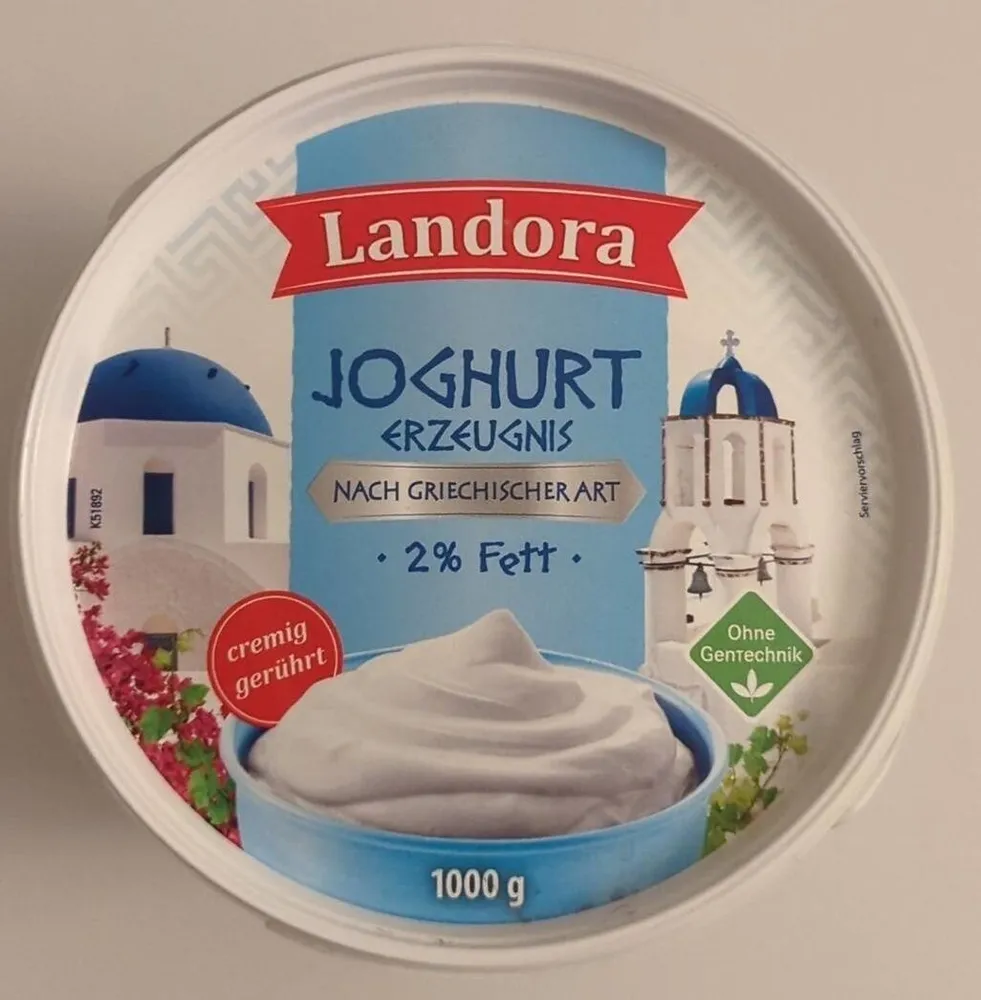Joghurt Erzeugnis nach griechischer Art 2% Fett