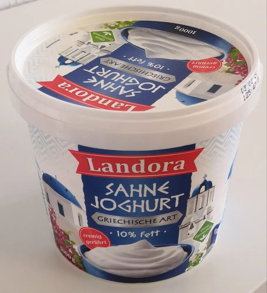 Sahnejoghurt, Griechische Art