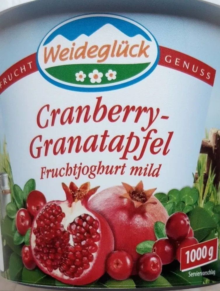 Joghurt Granberry Granatapfel