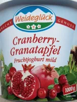 Joghurt Granberry Granatapfel