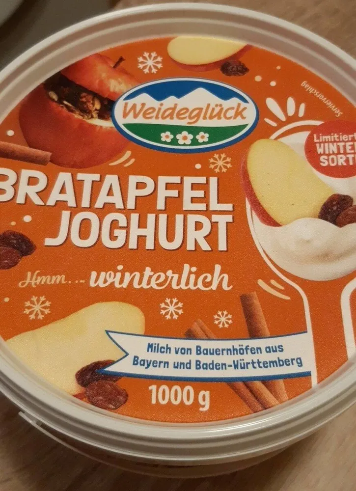Bratapfel joghurt