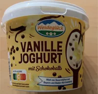 Weideglück Vanille Joghurt mit Schokoballs