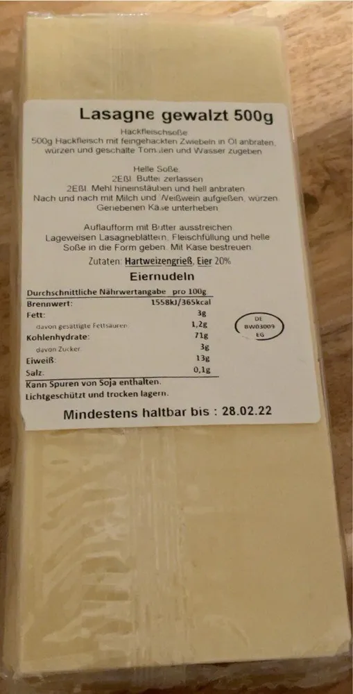Lasagne