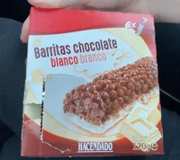 Barritas chocolate blanco