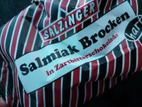 Salmiak Brocken in Zartbitterschokolade