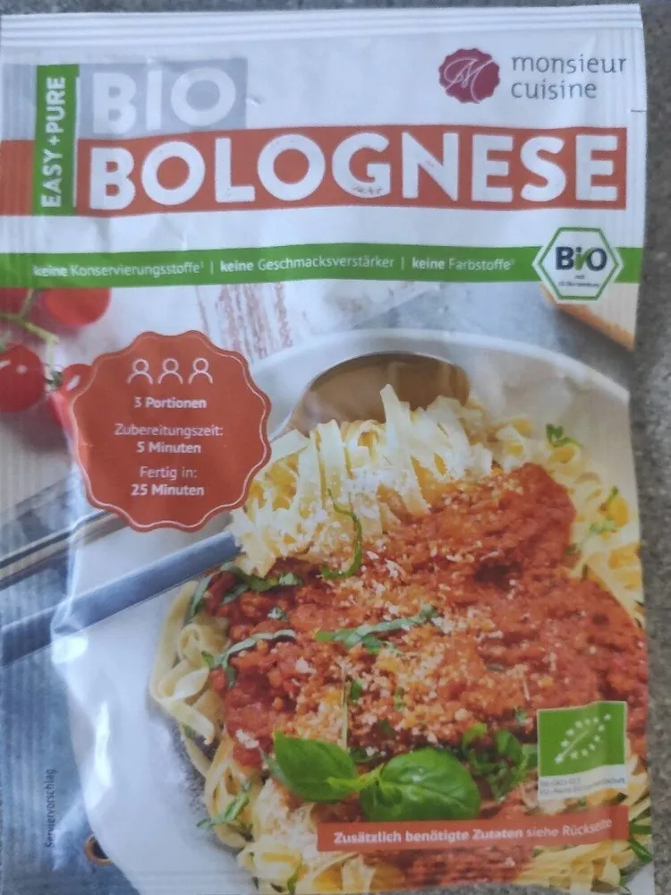 Monsieur cuisine Bolognese