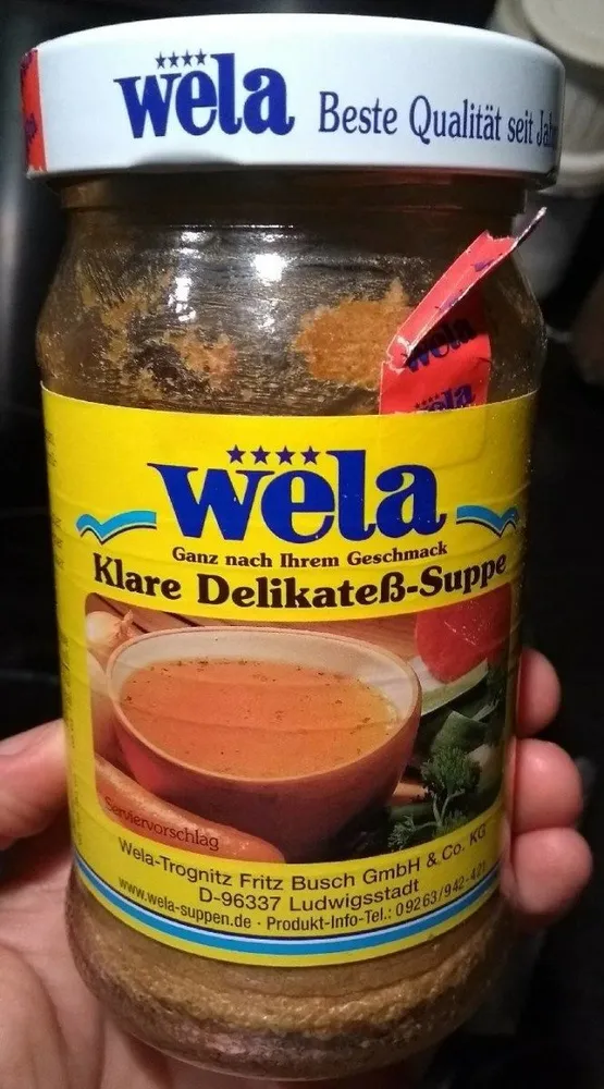 Klare Delikatess-Suppr
