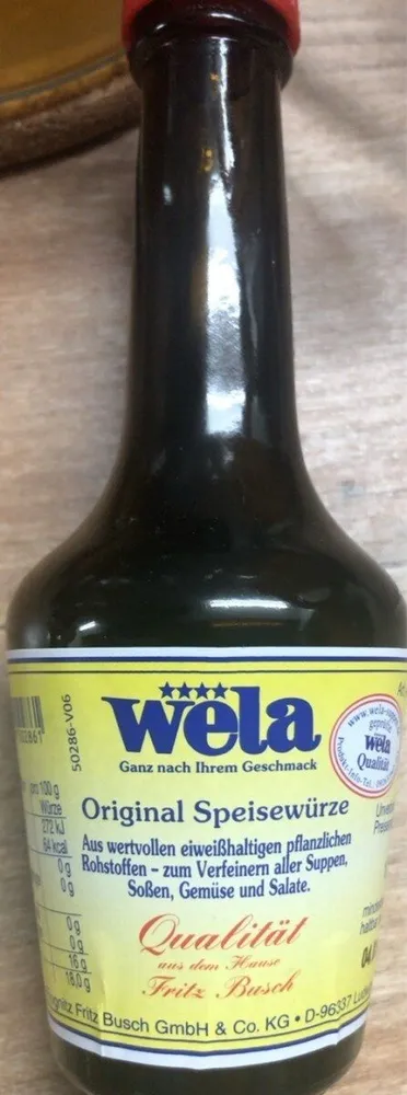 Wela Original Speisewürze